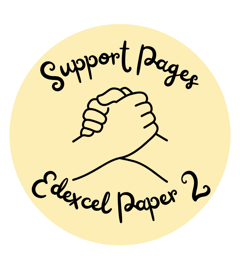 Edexcel Paper 2
Question Support Pages